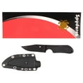 thumbnail image 3 of Spyderco Street Beat Lightweight Fixed 3.5" VG10 Black Blade, FRN Handles w/ Sheath - FB15PBBK, 3 of 4