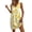 Yellow, variant on Summer Dresses for Women 2026 Plus Size V-Neck Sleeveless Floral Printed Summer Flowy Casual Midi Dress Beach Vacation Sundresses with Pockets