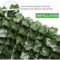 thumbnail image 6 of Zimtown 94.49" x 39.37" Artificial Faux Ivy Hedge Privacy Fence Screen, 6 of 6