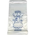 Ice Bags, 1,000 Count, 10 lb Capacity, Wicket with Ties, for Ice Bagger