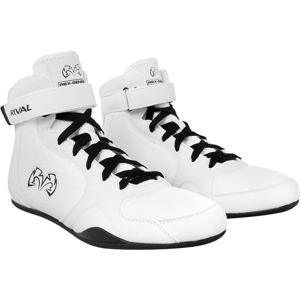 RIVAL Boxing RSX-Genesis Lo-Top Boxing Boots - White - Walmart.com ...