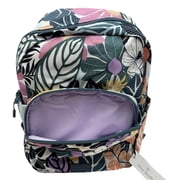 Vera Bradley Women's Small Backpack Palm Floral Purple Lining Water-resistant