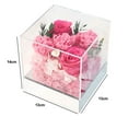 thumbnail image 2 of Eternal flower decoration carnation rose holiday gift birthday gift for family and friends-pink, 2 of 5