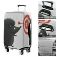 thumbnail image 5 of Stretch Luggage Cover M(22-24in)– Elastic Travel Suitcase Protector with Handle Openings & Bottom Closure, Washable Polyester Spandex Cover for 18"-32" Suitcases, S/M/L/XL Size, 5 of 6