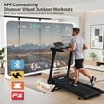 thumbnail image 3 of GARVEE Folding Treadmill Walking Pad with 25% Auto Incline, 10 MPH 3.5 HP, Portable No Assembly for Home, 350 lb, 3 of 10