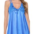 thumbnail image 5 of Casual Nights Women's Satin Lace Camisole Nightgown, 5 of 5