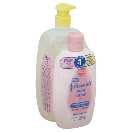 Johnson's Head-to-Toe Baby Wash and Baby Lotion Variety Pack, 43 fl oz