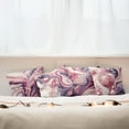 thumbnail image 4 of Ambesonne Pink Marble Print Throw Pillow Cover 4 Pack, Dreamy Waves Art, 18", Purple Dark Magenta Rose, 4 of 4