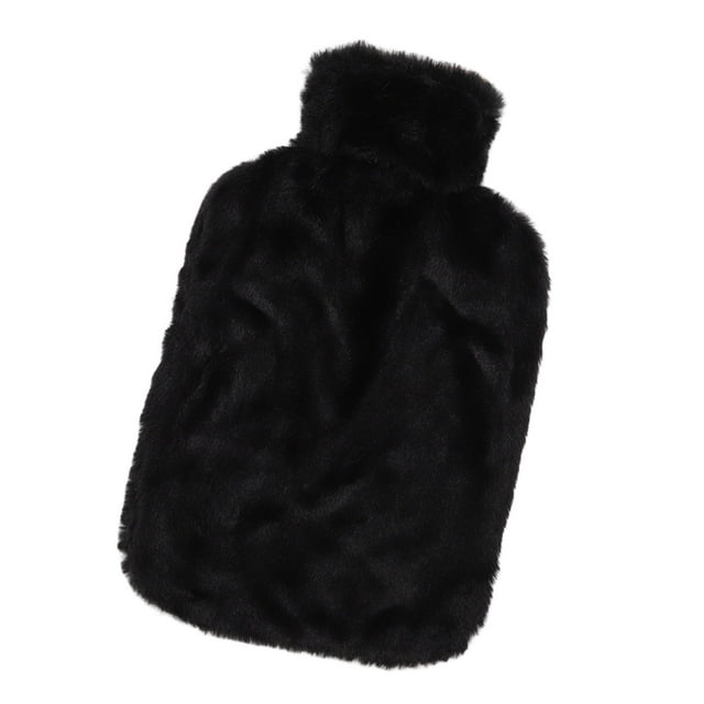 Hot Water Bottle Hot Water Bag Rubber Hot Water Bottle Plush Hot Water Bag Hot Water Bottle 2000ML Water Injection Hot Water Bag With Plush Cover For Discomfort Relief