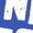 Royal Blue, variant on Inktastic Upside Down Time Boys or Girls Long Sleeve Toddler T-Shirt
