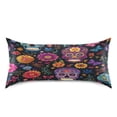thumbnail image 2 of Satin Pillowcase Home Luxury Envelope Pillowcases Soft And Smooth Dead Sugar Skulls, 2 of 6