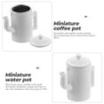 thumbnail image 4 of Miniatura de olla de agua, modelo de mini cafetera, accesorio para casa de muñecas, mini cafetera para decoración, 4 of 5