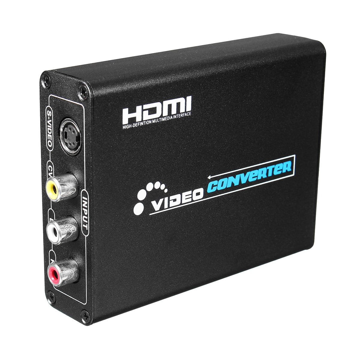 Mini Video Converter 1080P HD 3RCA AV CVBS Composite & SVideo R/L