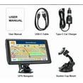 thumbnail image 6 of GPS Navigator for Car Truck, GPS Commercial Drivers 2025 Trucker GPS for Semi Truck with 7 in GPS Navigation Systems(Map Free Lifetime Updates), Voice Assist, Speed Limit Warnings, 6 of 6