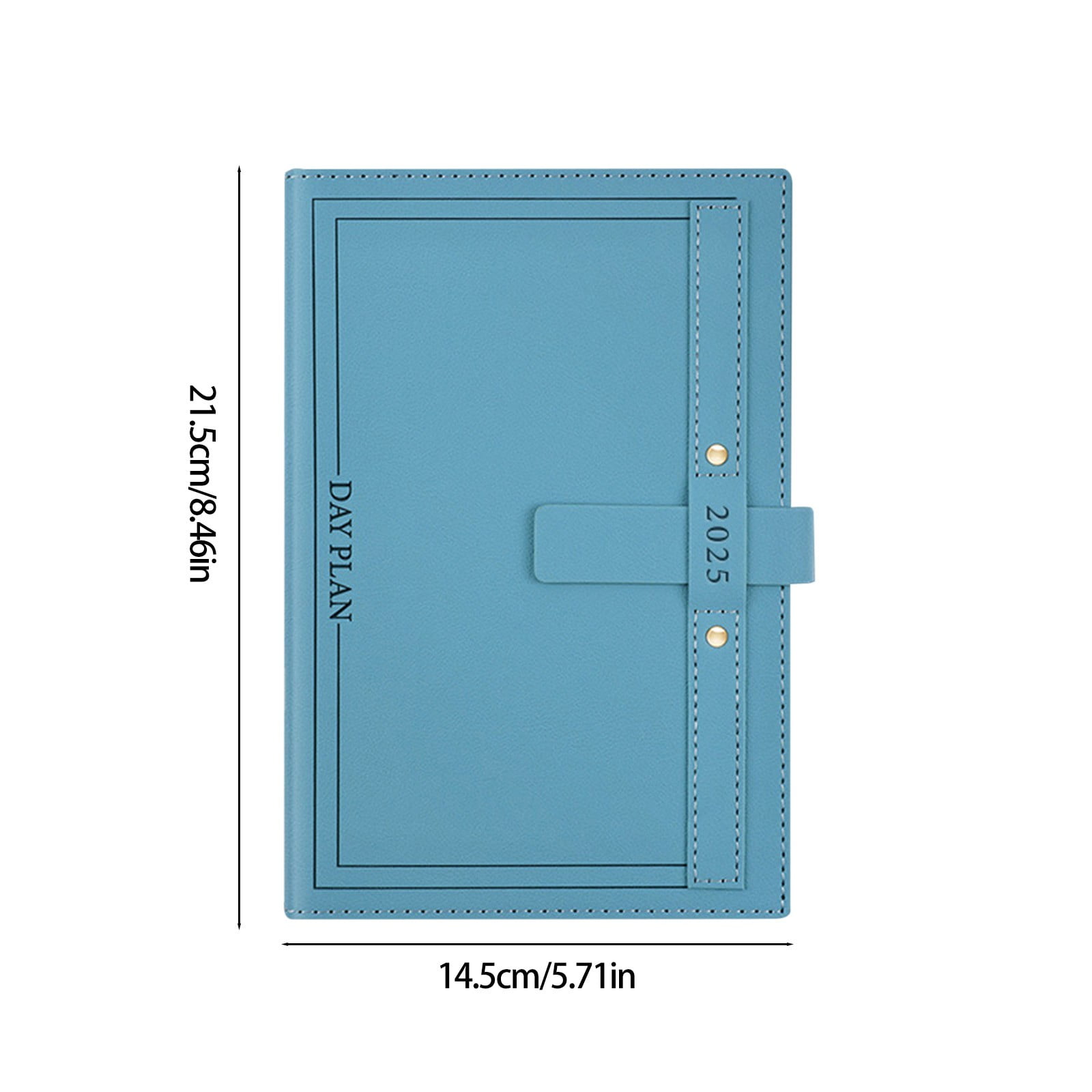 Qiweii 2025 A5 Weekly Planner Notebook，Efficiency Management Manual，Multi Purpose Planning and Note Taking Book