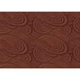 thumbnail image 1 of Ahgly Company Machine Washable Indoor Rectangle Transitional Mahogany Brown Area Rugs, 3' x 5', 1 of 7