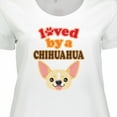 thumbnail image 4 of Inktastic Chihuahua Dog Lover Women's Plus Size T-Shirt, 4 of 5