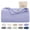 Lavendar Blue, variant on CLOUDSCAPE 100% Cotton Throw Blanket, Luxury Warm All Season Cozy Throw, 50"x70" Oversized Herringbone Gauze Blanket for Couch & Sofa, Ultra Soft Breathable Decorative Layer, Lavender Blue