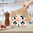 thumbnail image 2 of Yayeee Napkin Holder for Table Set of 2 Kitchen Paper Tissue Organization, Black Retro Flower, 2 of 8