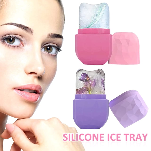 Muyoka Rodillo de hielo para rostro - Rodillo facial y Rodillo para ojos para ojos hinchados, Rodillo de hielo facial, Productos para aliviar el dolor con rodillo facial de hielo, Rodillo facial Hielo Muyoka Hogar