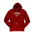 thumbnail image 1 of Sudadera con capucha Adidas Universidad de Utah rojo extragrande, 1 of 2