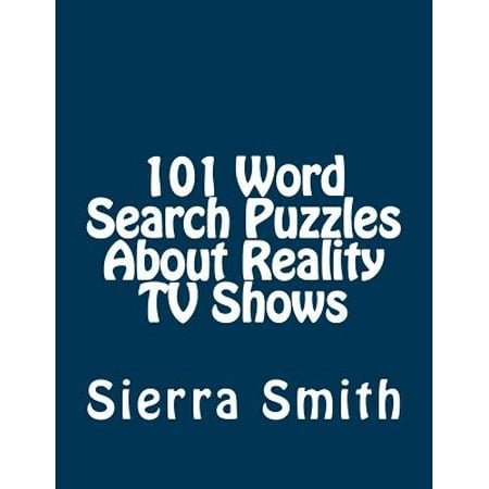 101 Word Search Puzzles about Reality TV Shows (Best Reality Game Shows)