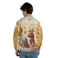 thumbnail image 5 of Welcome Fall Sphynx Enjoys School Time Autumn Fall Leaves All Over Print 3D Baseball Jacket Cat Lover Kitten Owner Gifts Idea Bomber Jacket Softball - 02013, 5 of 6