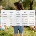 thumbnail image 2 of HAOTAGS Girls Overalls for Toddlers,Denim Jeans Outdoor Casual Wear Adjustable Straps Jumpsuit with Cute Blue 18 Mon hs, 2 of 8