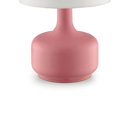 thumbnail image 2 of Benzara BM209050 Contemporary Table Lamp with Pot Belly Base with Matte Pink Finish, Pink, 2 of 2