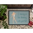 thumbnail image 3 of Carolines Treasures BB5379JMAT 24 x 36 Po. Danser, C'est comme Rêver Tapis Intérieur Ou Extérieur, 3 of 4
