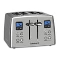 thumbnail image 4 of Cuisinart Tostadoras Tostadora de Metal con Cuenta Regresiva de 4 Rebanadas, Nueva, CPT-435P1, 4 of 5