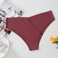 thumbnail image 4 of Panties for Women,High Recovery Triangle Menstrual Underwear for Women Leak Proof Panties,Womens Underwear,Red,XL, 4 of 5