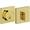 Lifetime Polished Brass, variant on Baldwin 8220LL056BT Gramercy Square Level Deadbolt - Nickel