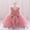Pink, variant on Girls Formal Princess Dress, Summer Flower Girl Wedding Dress with Tulle Skirt for Bridal Party, Junior Bridesmaid Pageant Gown for Special Occasions Age 6M-4Y Blackish Green 100