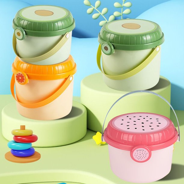 XWSHYW Baúles de Almacenamiento Cesta de Almacenamiento de Juguetes de Mano Linda Caja de Almacenamiento de Frutas