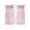 Pink, variant on Light Blue Sheer Curtains 54 Inch Length 2 Panels Set Window Treatments, Modern Abstract Art Ombre Striped Rod Pocket Semi Curtains for Living Room/Bedroom/Kitchen Décor, 104"W x 54"L