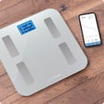 thumbnail image 3 of Greater Goods AppSync Scale for Body Weight, Scale with BMI, Body Fat, Muscle Mass, High-Precision, Backlit Display, 400 lb Capacity, Silver, 3 of 7