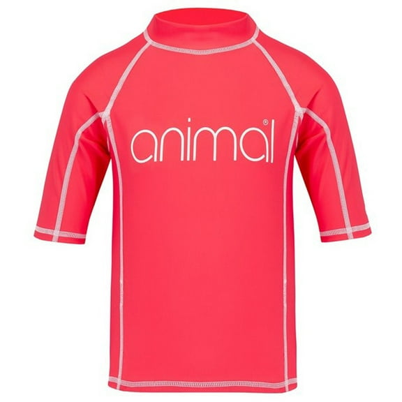 Molli Short Sleeve Rash Vest [Petunia Pink]