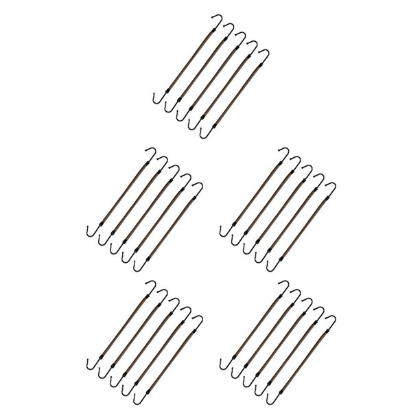 Sonducket 5 piezas de gancho elástico para el cabello, ligero, Retro, a la moda, resistente a la tracción, reutilizable, bandas elásticas para la cabeza Type5 NO5 Sonducket CBP372198