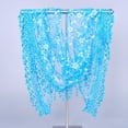 thumbnail image 3 of Lady Triangle Shawl Wrap Fashion Elegant Hollow Tassel Lace Floral ScarfDark Coffee, 3 of 5