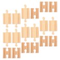 thumbnail image 1 of HIAKDOFT 18pcs Train Track Replacement Parts Assorted Color for Logical Thinking Development, 1 of 6