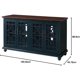 thumbnail image 5 of 63" W X 35" H Tv Cabinet Palisades TV Stand Catalina Blue With Coffee Top Freight Free Living Room Furniture Home My Lux Decor Round, 5 of 6