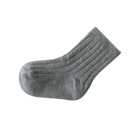 

Clearance! Newborn Baby Socks Solid Printed Cotton Sole Soft Shoes Sock Boys Girls Infant Toddler Anti-slip Socks Gray Newborn