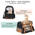 thumbnail image 3 of Dog Premium Fabric Pet Carrier Bag - Durable 900D Oxford Cloth & Sherpa Base - Comfy 17x10x11.8 in - Ideal for Travel & Outdoors – Spacious & Stylish – Suitable for Small Pets, 3 of 7