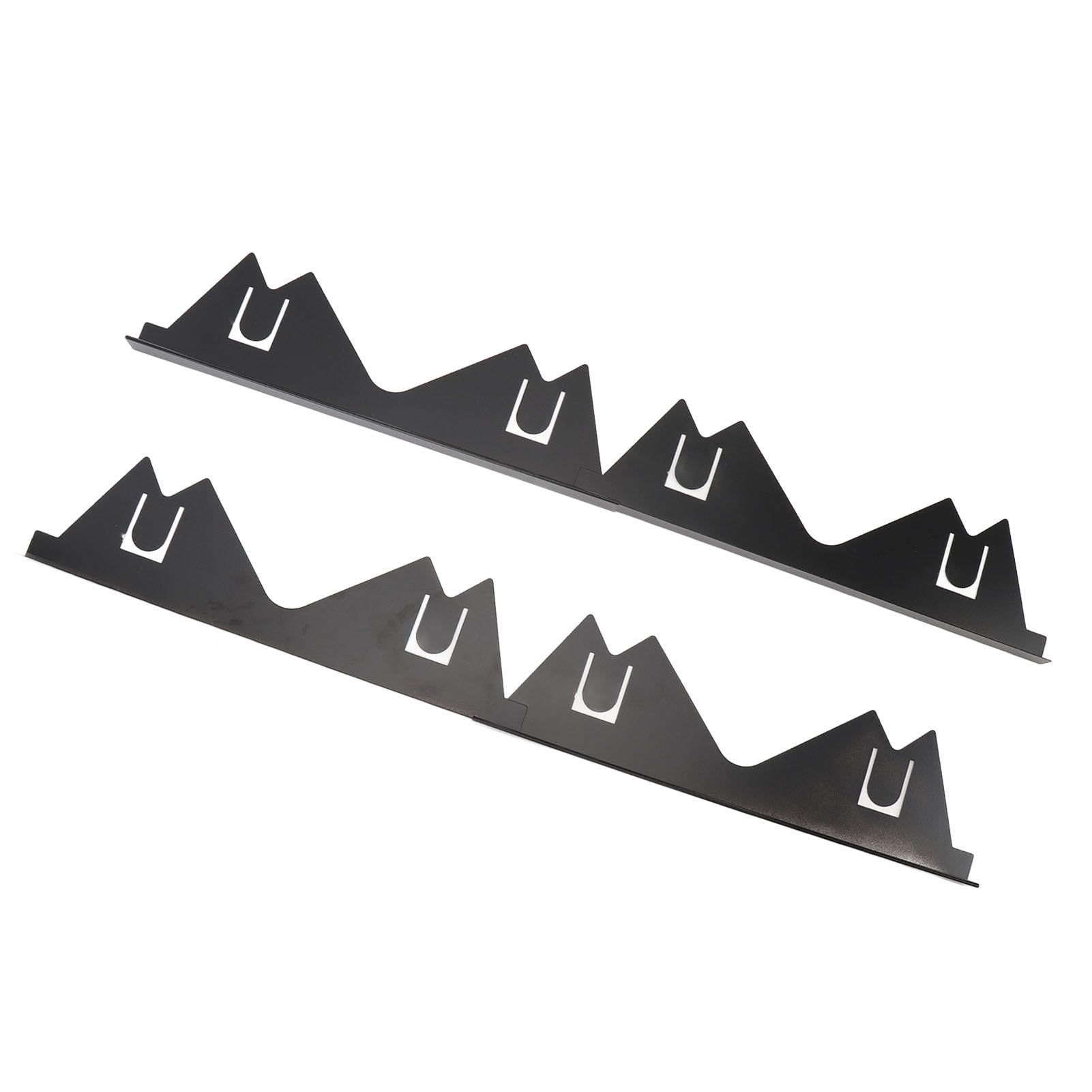 BOKYAN 2‑Pack Stainless Steel Stove Gap Covers – Heat‑Resistant, Adjustable , Easy‑Clean, Dishwasher Safe Kitchen Trim Kit