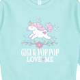 thumbnail image 3 of Inktastic Gigi and Pop Pop Unicorn Toddler Sweatshirt, 3 of 4