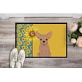 thumbnail image 2 of Summer Sunflowers Cream Chihuahua Indoor or Outdoor Mat 18x27 27 in x 18 in, 2 of 5