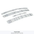 thumbnail image 2 of APS 2007-2013 Chevy Silverado 1500 only for models with logo height exceeding center bar Stainless Steel Billet Grille 8x6 horizontal billet, 2 of 2