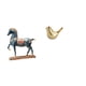 thumbnail image 1 of Elegante Escultura De Caballo Y Pájaro, Estatua De Animal Feng Shui Moderna Para Escritorio, Sala De Estar, Estantería, Repisa De Oficina, Decoración Del Hogar, Regalo, 1 of 8