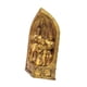 thumbnail image 4 of Figuras navideñas, escena navideña, creativas, centro de mesa para decoración católica del hogar Oro, 4 of 9